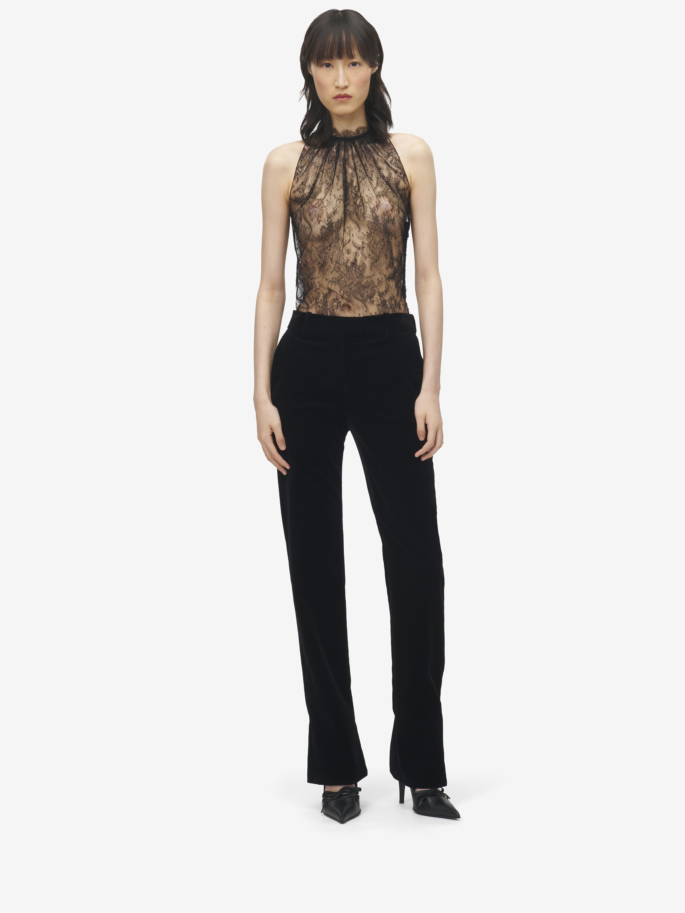 Floral Lace Sleeveless Top