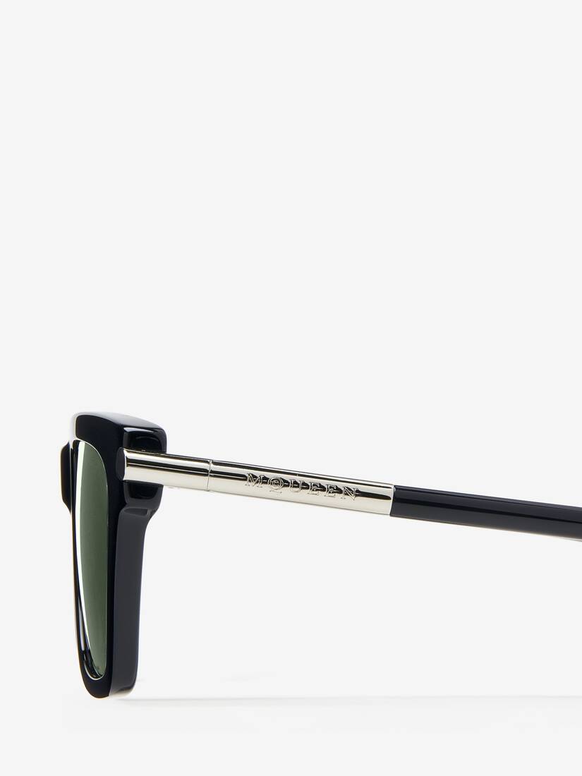 Lunettes de soleil carrées T-Bar | Alexander McQueen - image 5