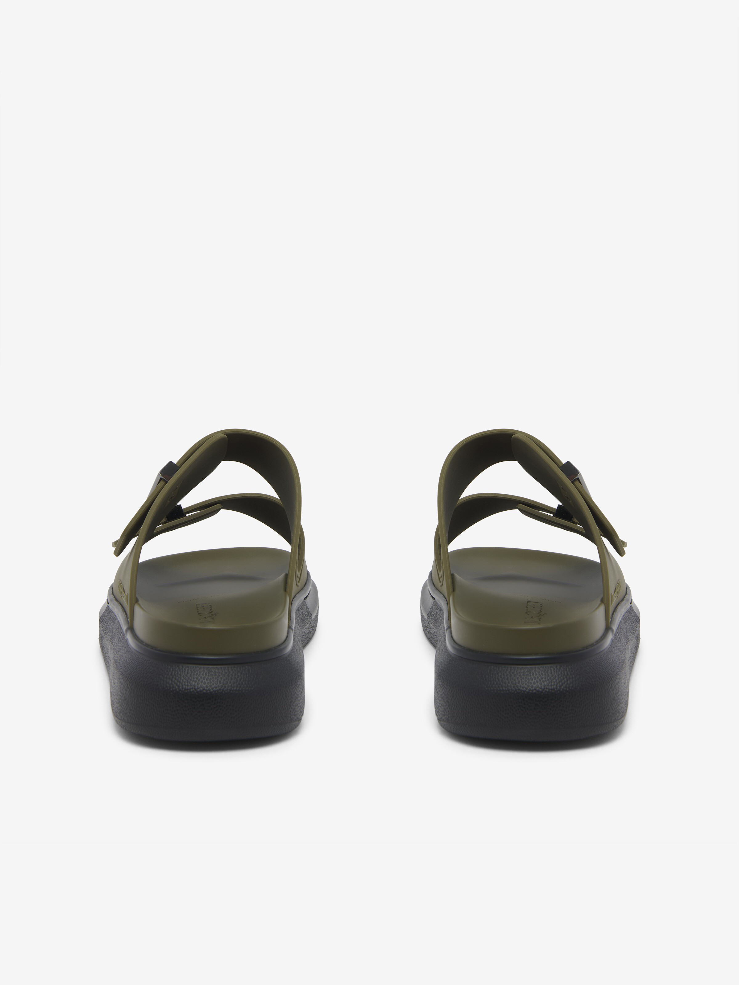 Men's Hybrid Slide in Khaki in Polyurethane | Alexander McQueen - image 4