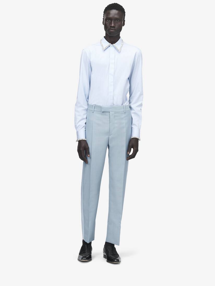 仿水晶刺绣衬衫 | Alexander McQueen - image 2