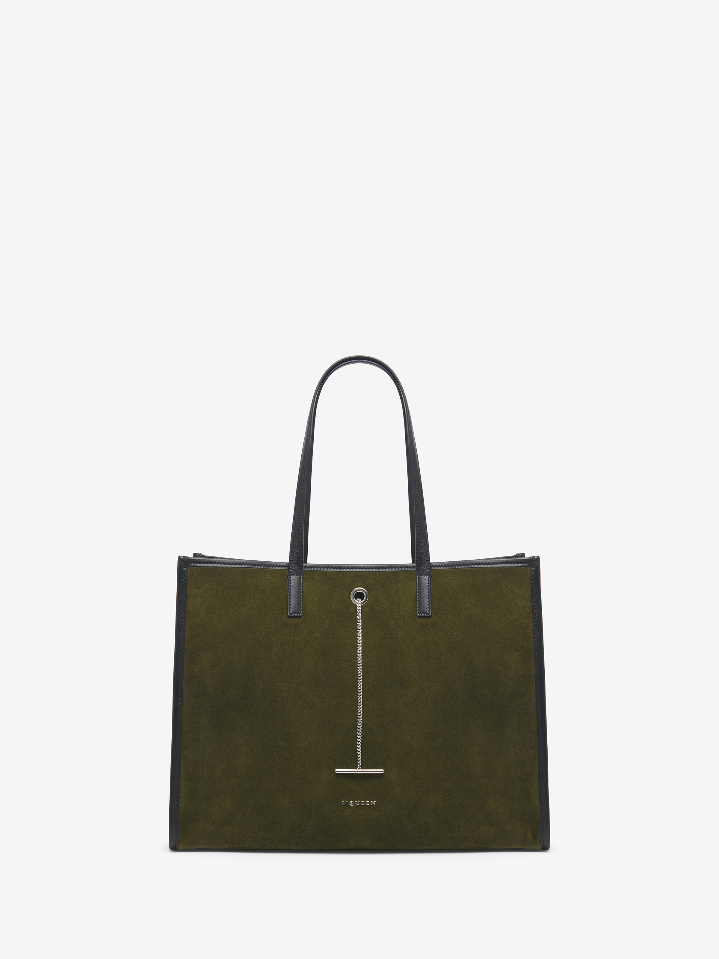 McQueen 吊坠托特包