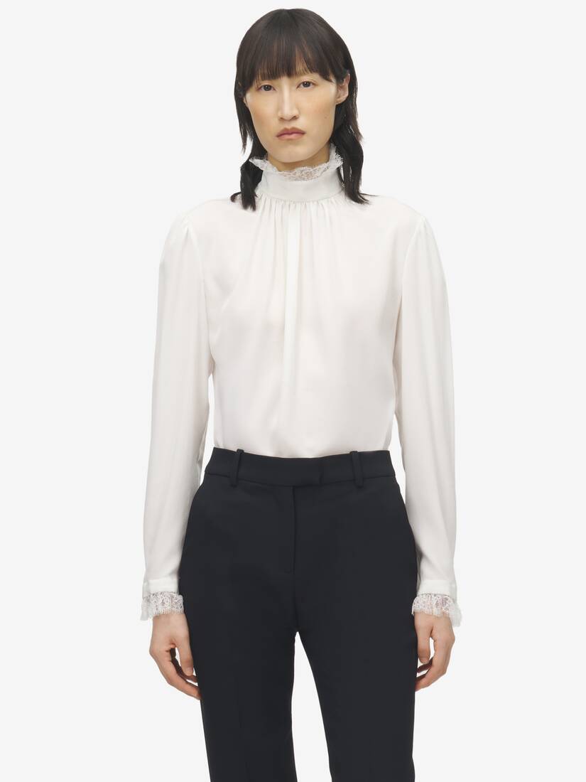 Lace Insert Top