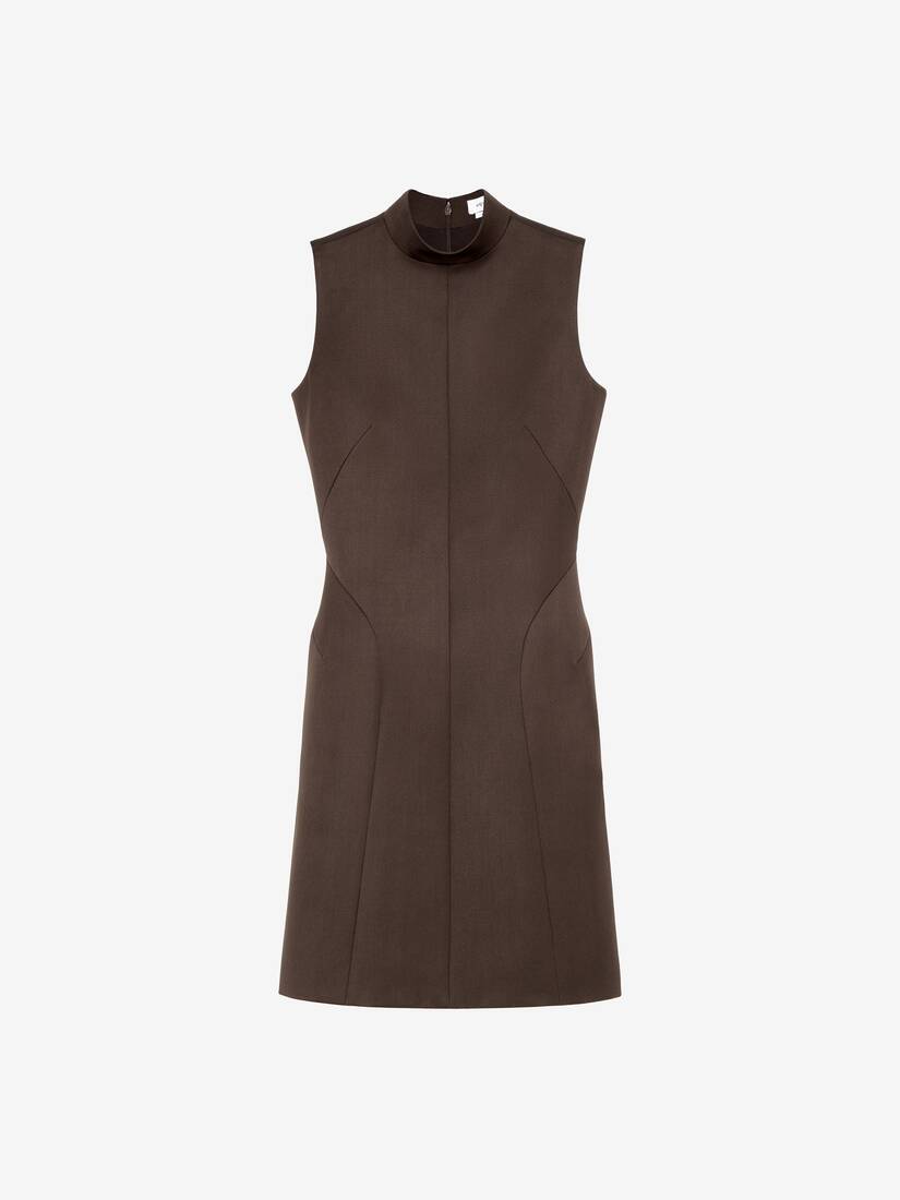 Wool Barathea Mini Dress | Alexander McQueen - image 1