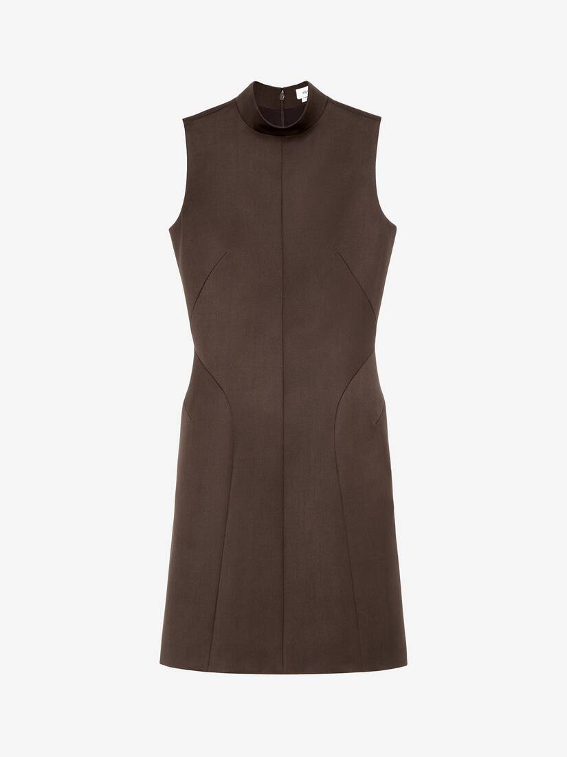 Wool Barathea Mini Dress | Alexander McQueen - image 1