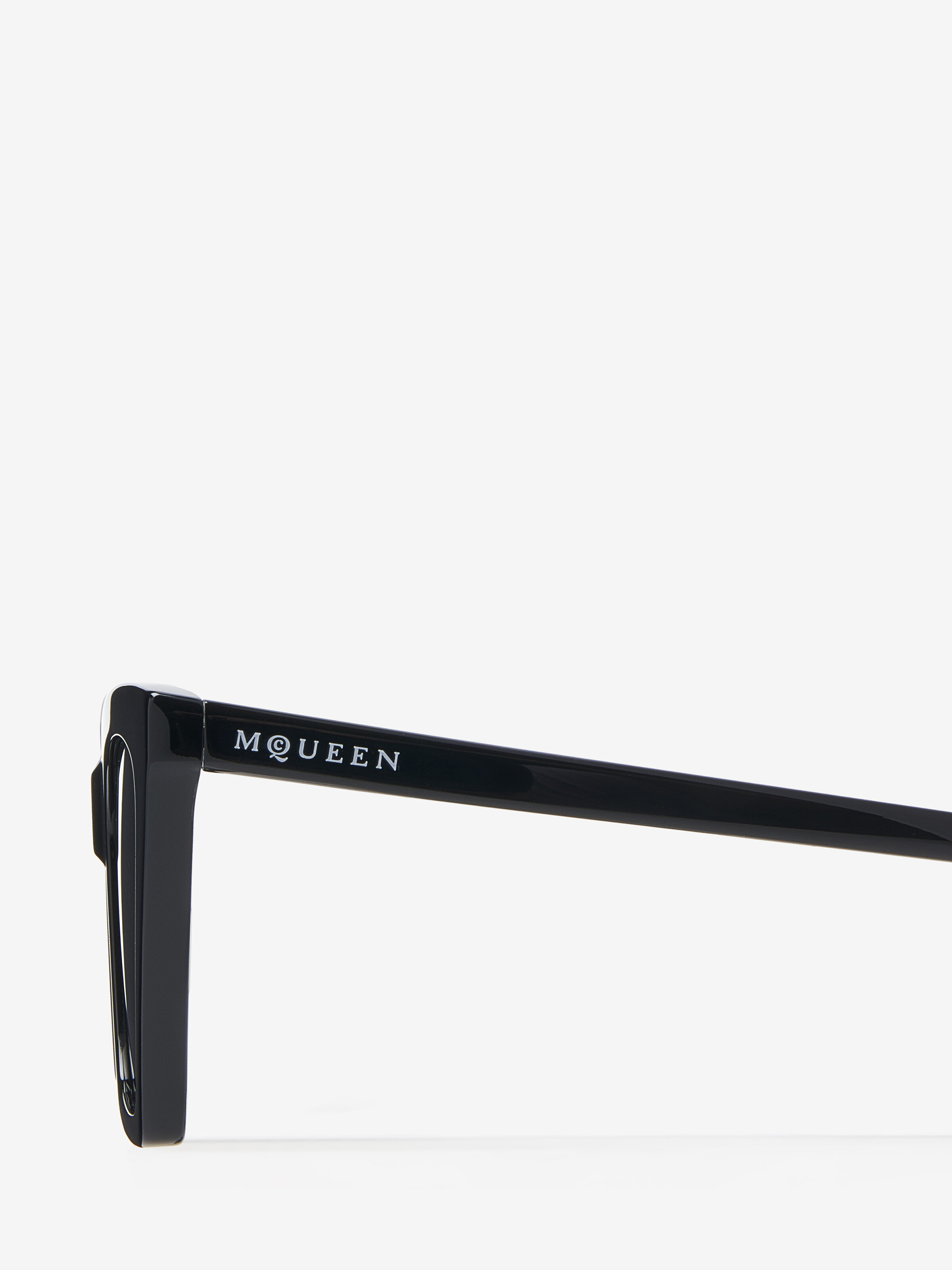 尖角几何猫眼太阳镜 in 塑料/塑胶肽/树脂架 | Alexander McQueen - image 5