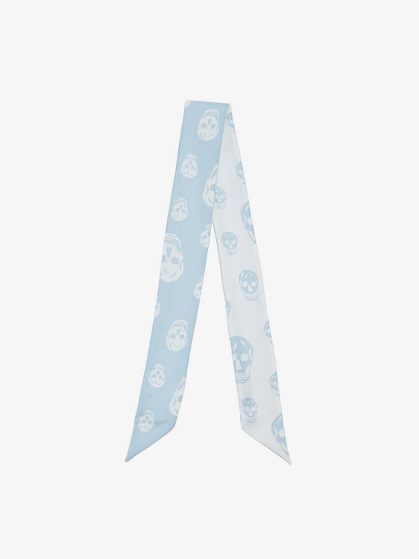 Foulard Ruban Skull | Alexander McQueen - image 1