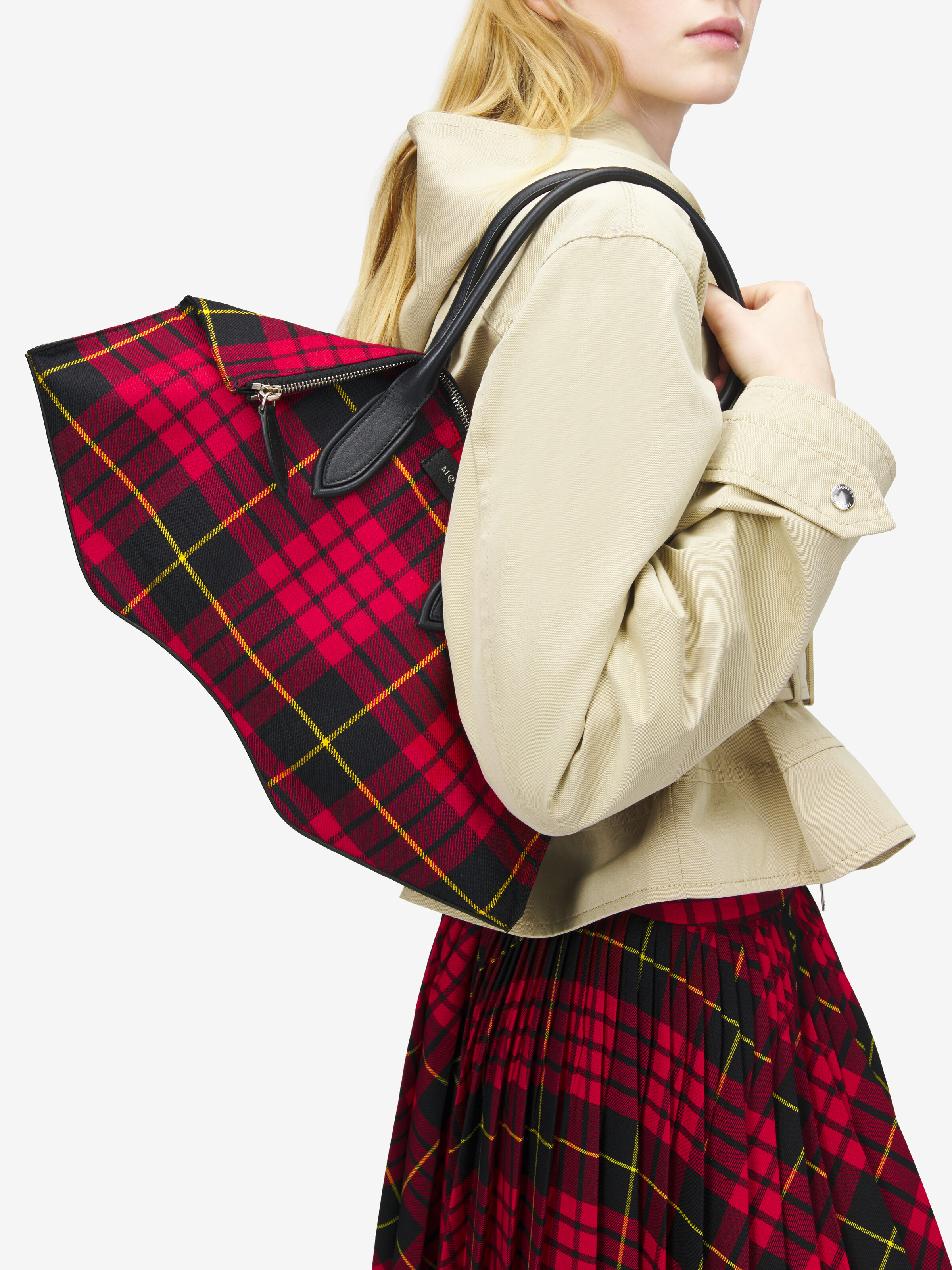 Manta手袋 in 55% 涤纶, 45% 棉 | Alexander McQueen - image 2