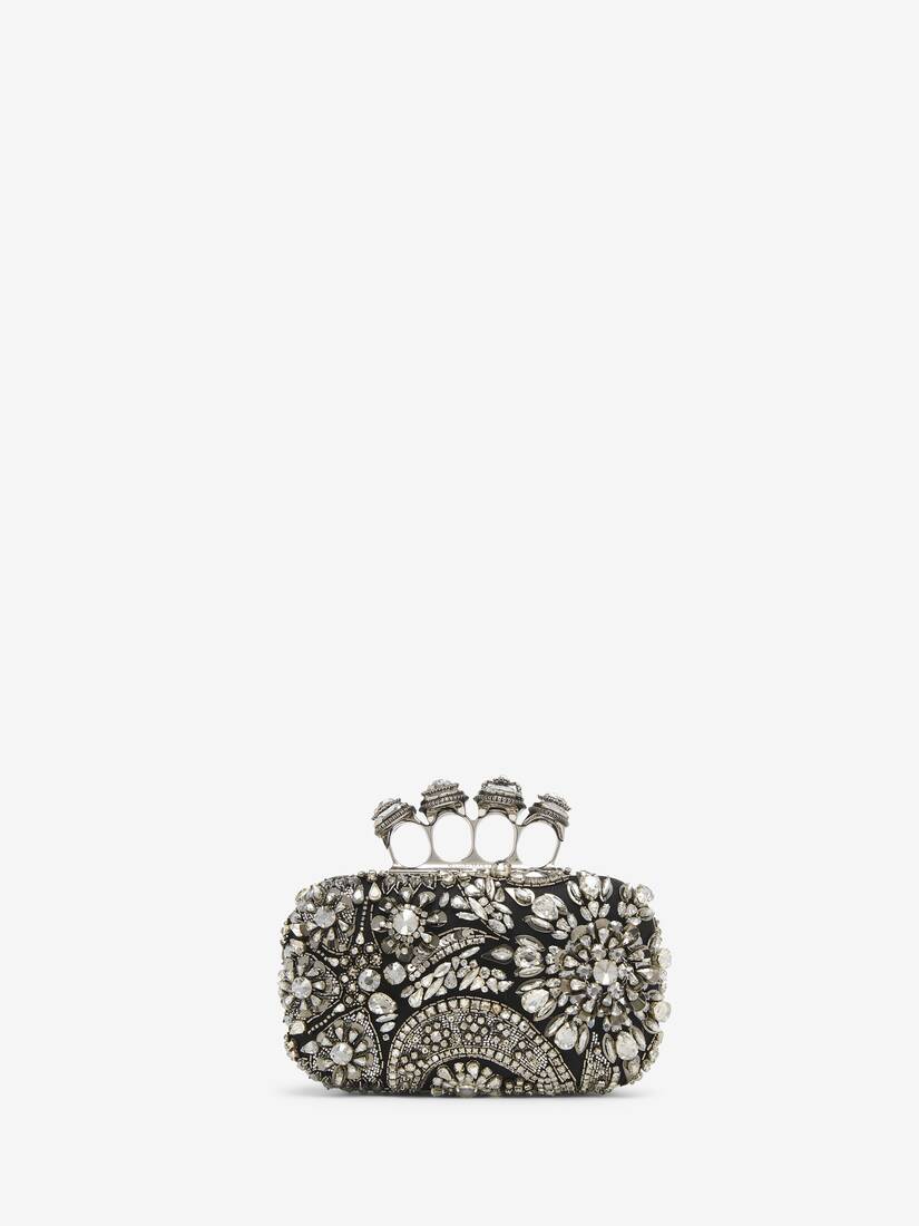Jewelled Spider Knuckle Clutch
