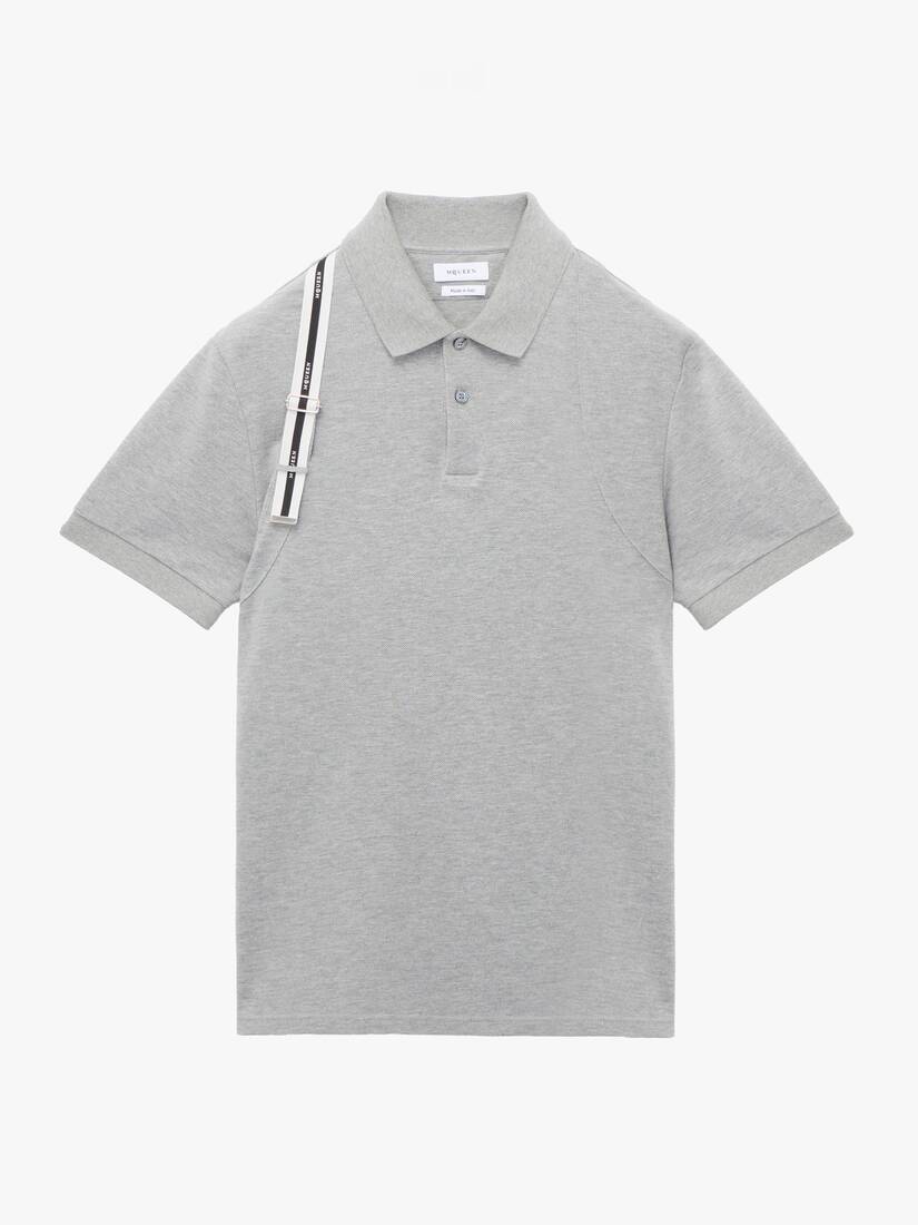 ロゴ ハーネス ポロシャツ | Alexander McQueen - image 1