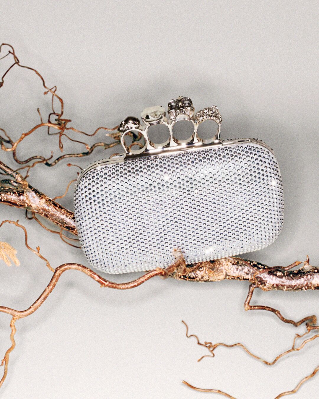 Alexander McQueen clutch bag