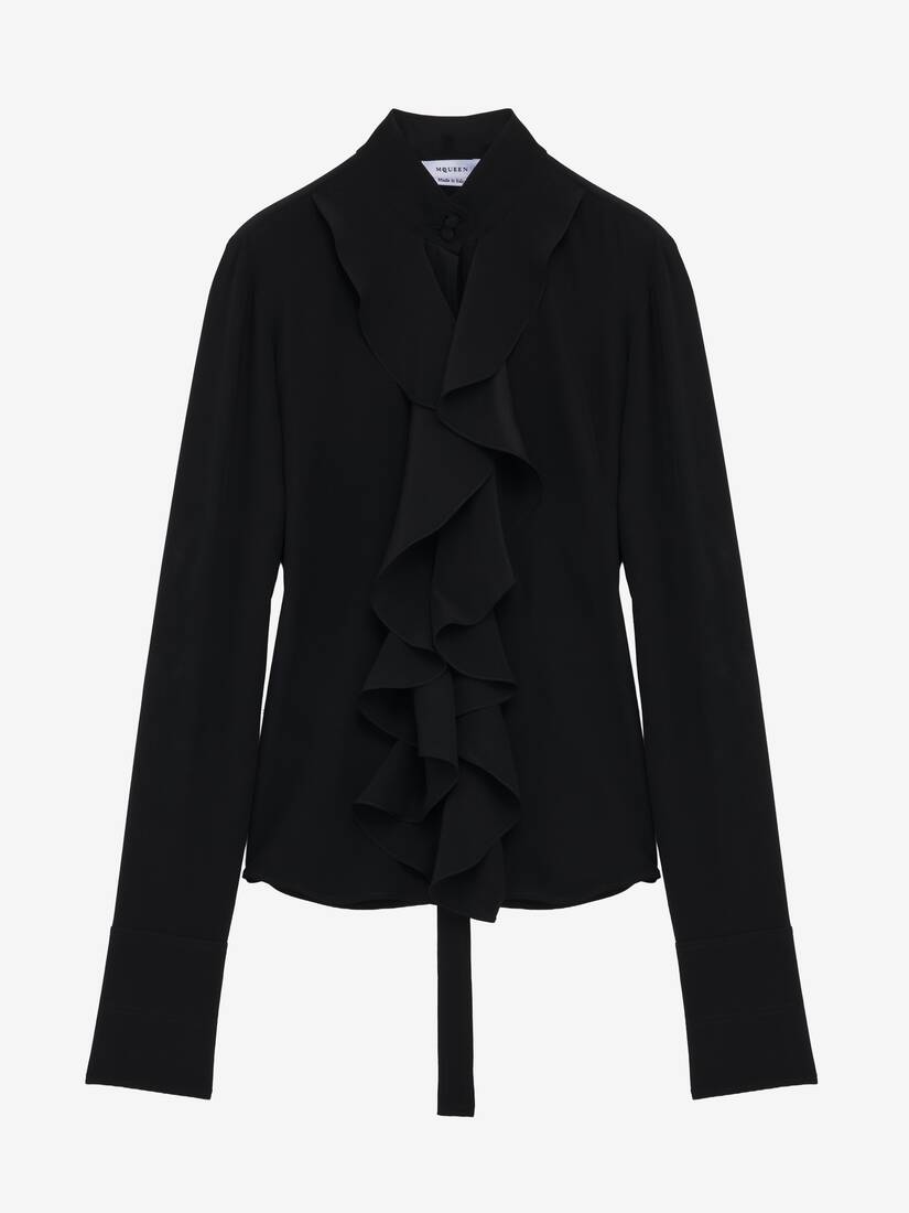 Ruffled Shirt | Alexander McQueen - image 1
