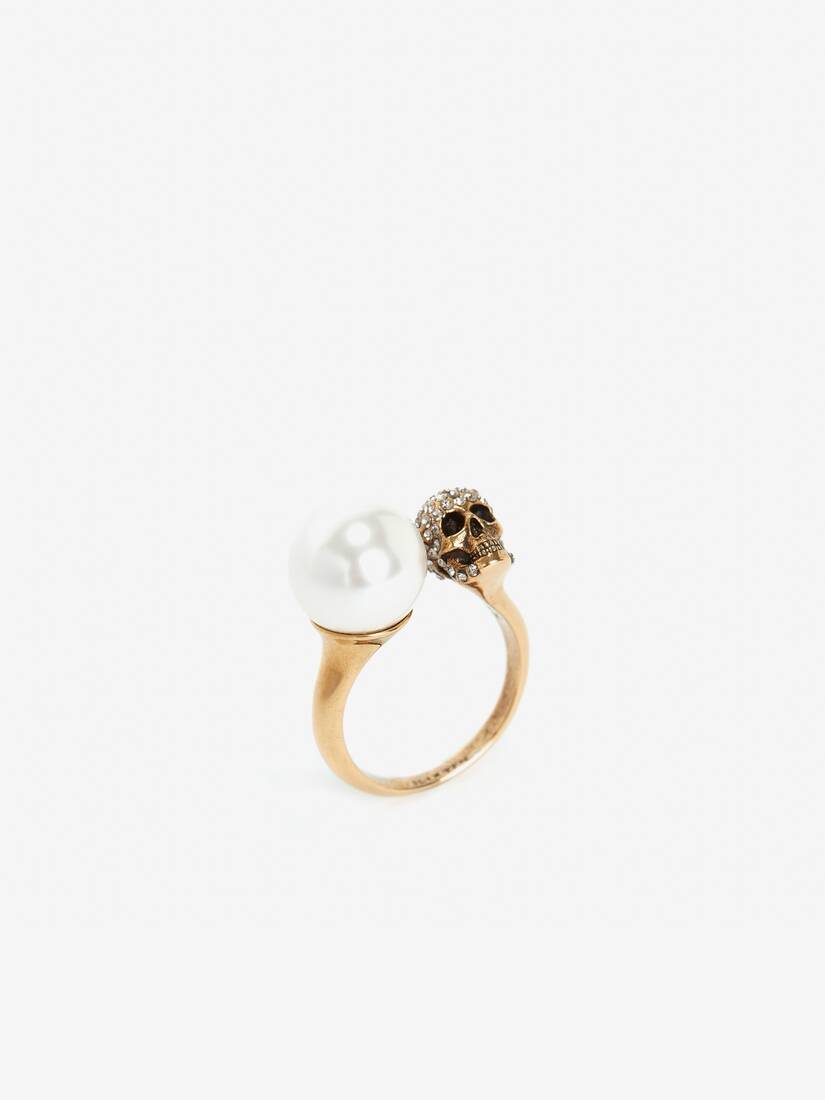 모조진주 스컬 링 | Alexander McQueen - image 3