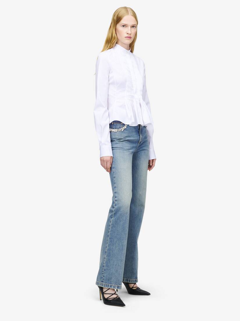Schößchenhemd | Alexander McQueen - image 3