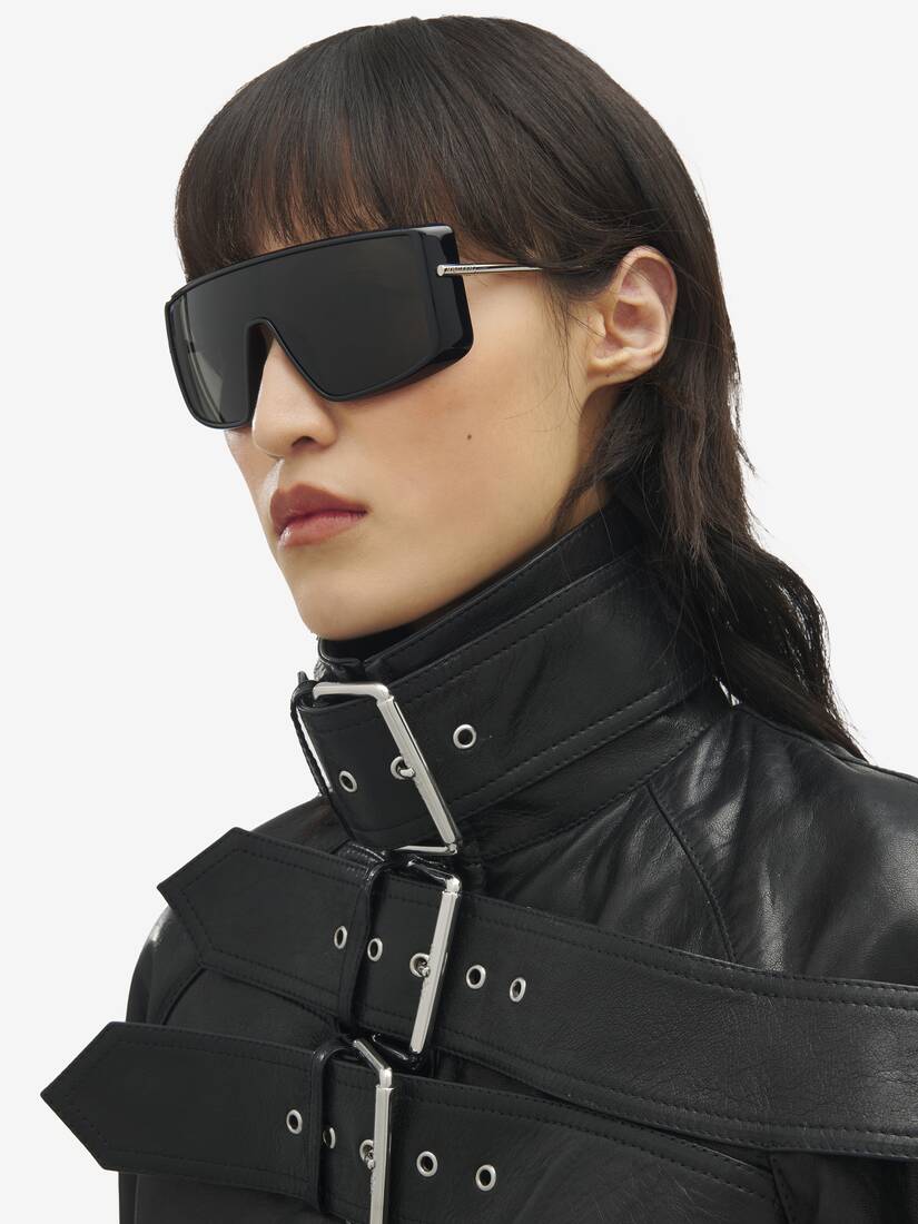 Lunettes de soleil T-Bar Visor | Alexander McQueen - image 5