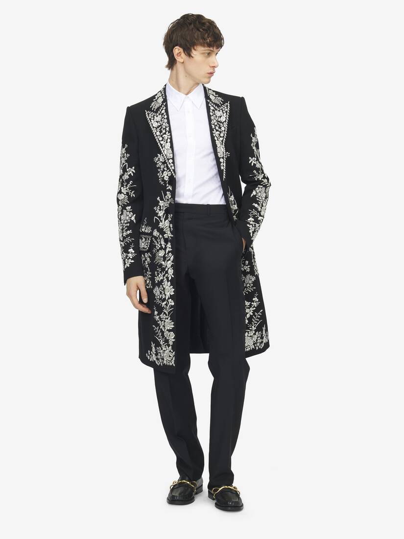 Cappotto con ricami floreali | Alexander McQueen - image 2