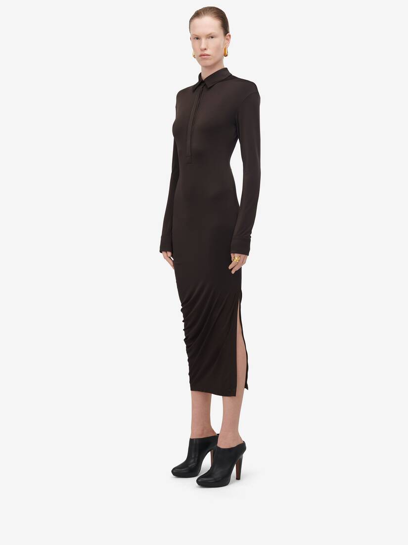 Fitted Shirt Dress | Alexander McQueen - image 5