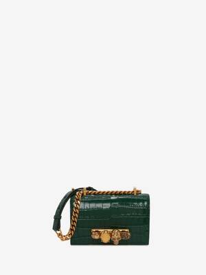 ショルダーバッグ・ポシェット The Seal Crossbody Bag - Alexander McQueen - Leather - Green The Seal Crossbody Bag - Alexander McQueen - Leather - Green