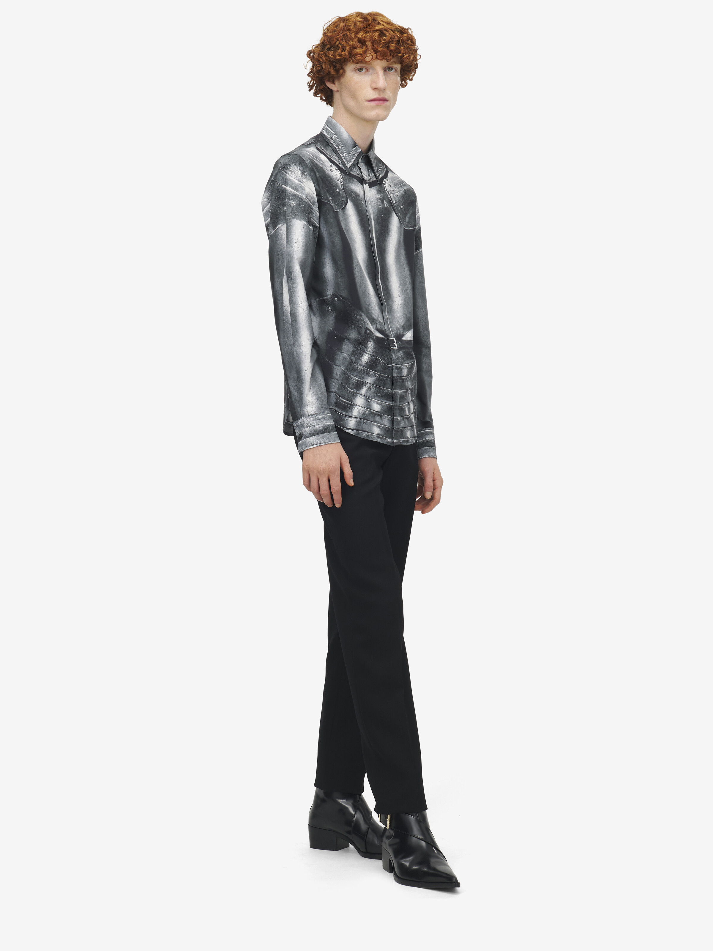 Armour Print Poplin Shirt