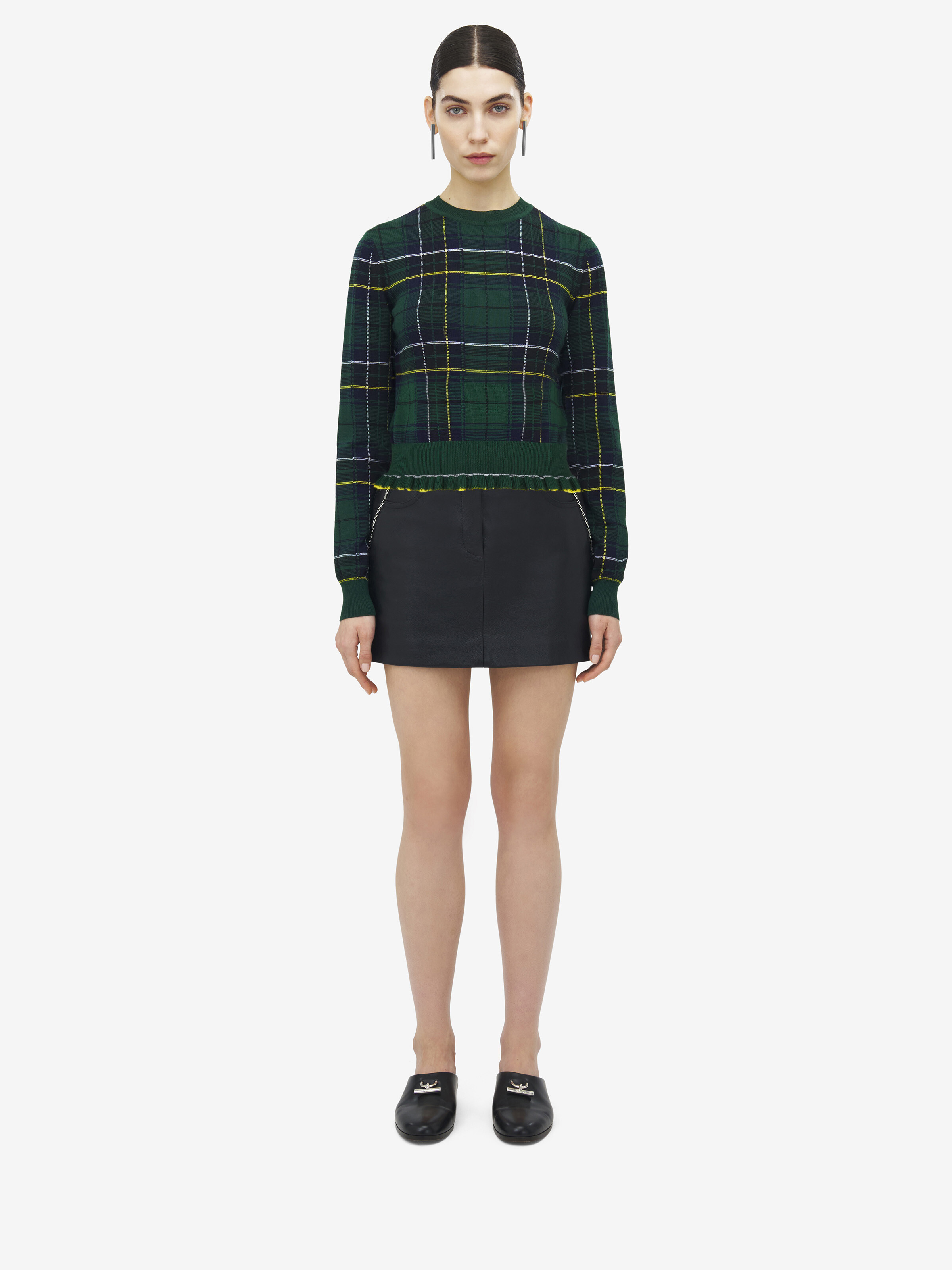 Wool Tartan Jumper