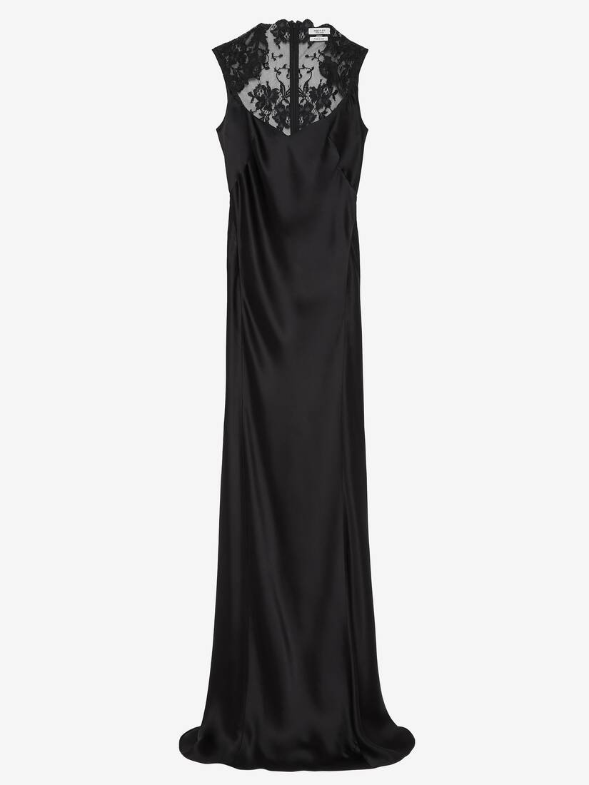 Floral Lace Evening Dress | Alexander McQueen - image 1