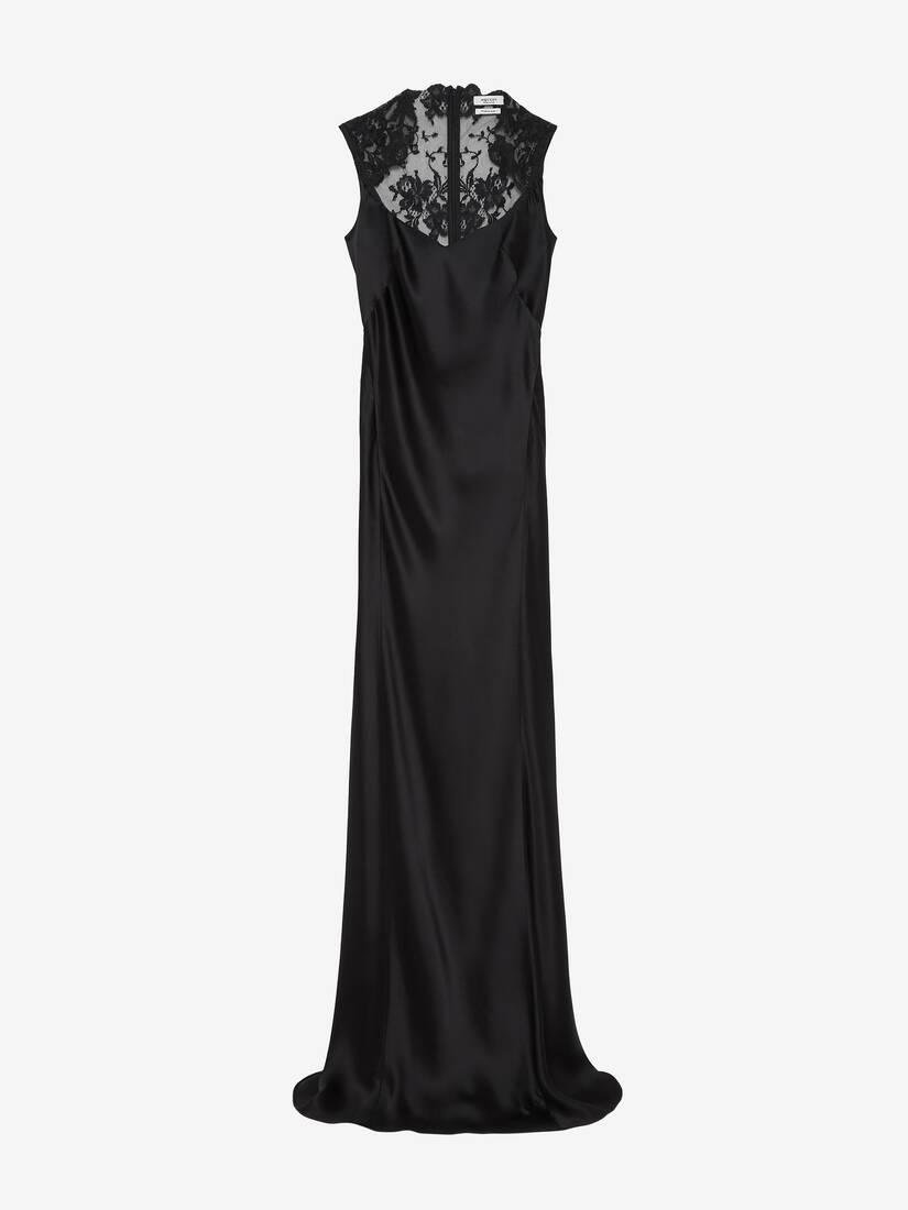 Floral Lace Evening Dress | Alexander McQueen - image 1