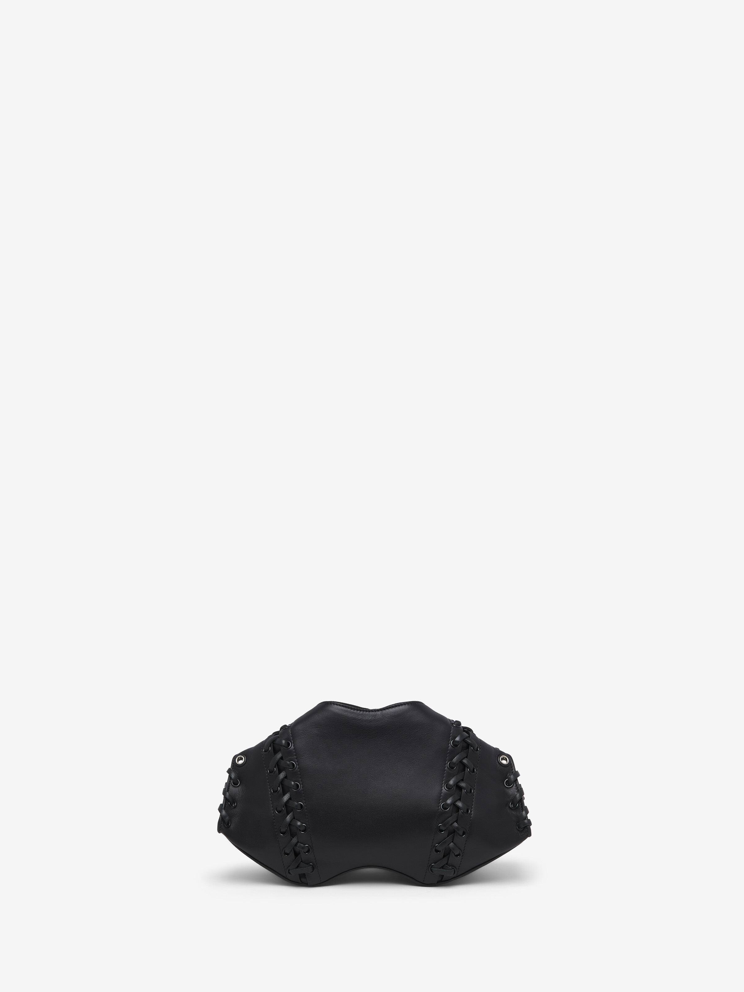 Women's Manta Clutch in Black in Calf Leather | Alexander McQueen - image 4
