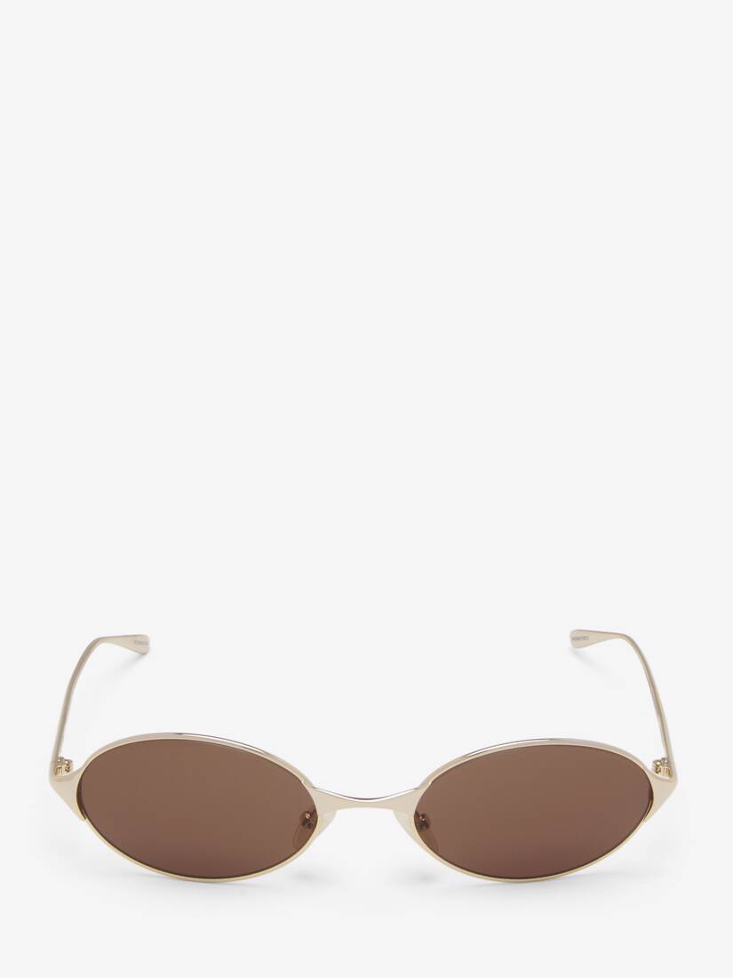 Neo Oval Sunglasses | Alexander McQueen - image 1