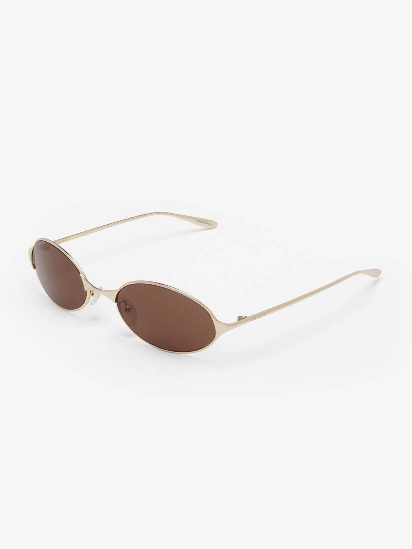 Neo Oval Sunglasses | Alexander McQueen - image 3