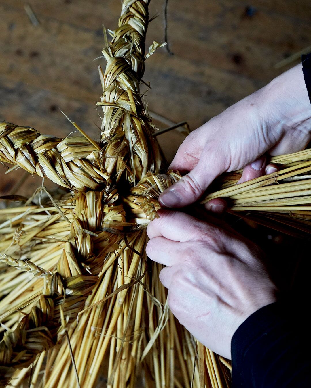 Armagh Rhymers weaving for McQueen Spring Summer 2026 Show set