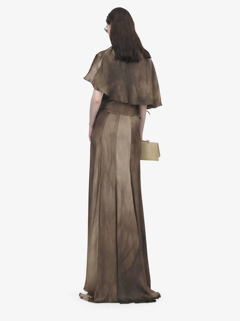 Asymmetrisches Cape | Alexander McQueen - image 4