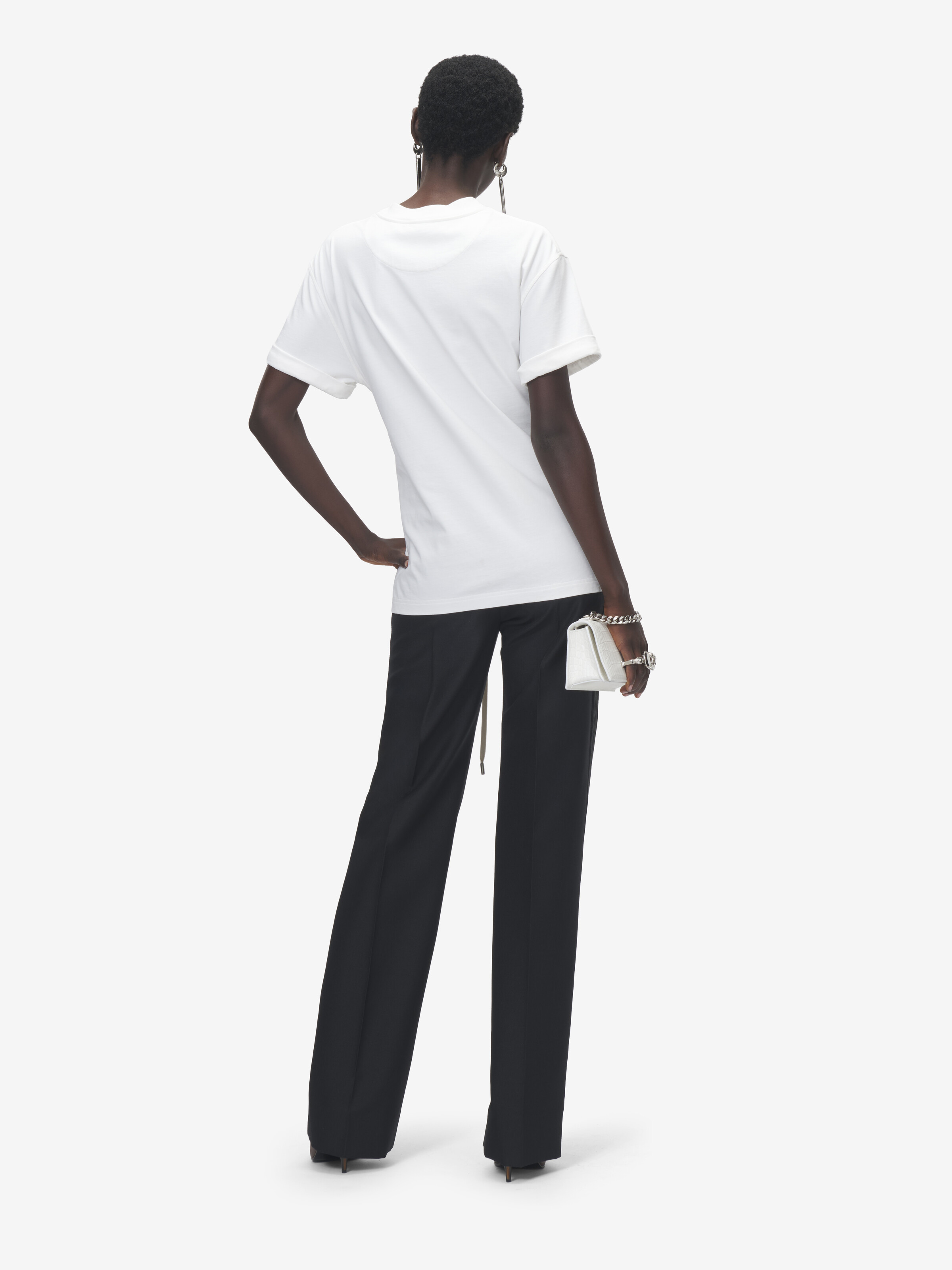 束腰T恤 in 100% 棉 | Alexander McQueen - image 3