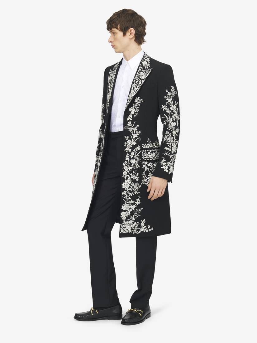 Cappotto con ricami floreali | Alexander McQueen - image 3