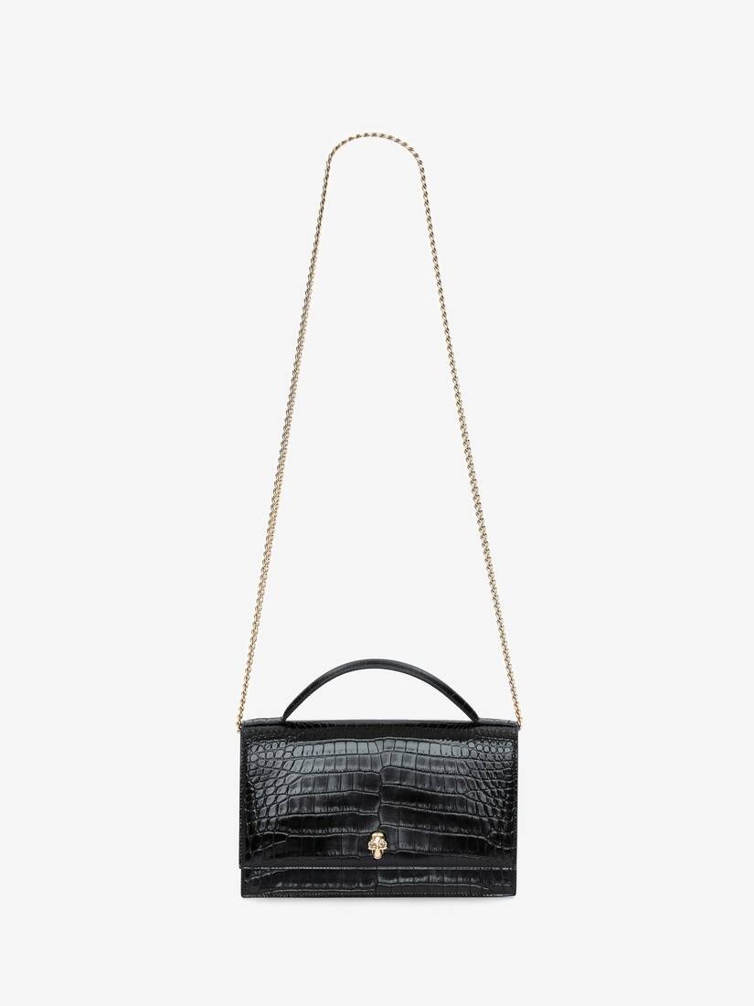 Top Handle Skull Bag