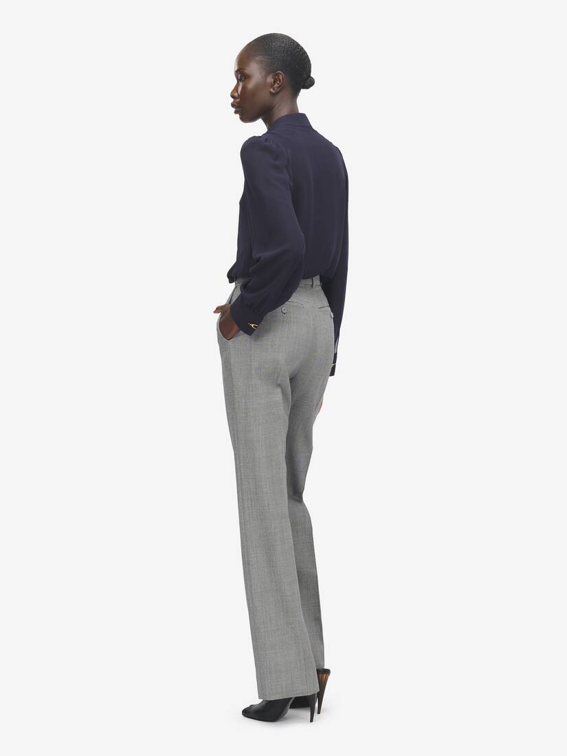Wishbone Silk Shirt | Alexander McQueen - image 4
