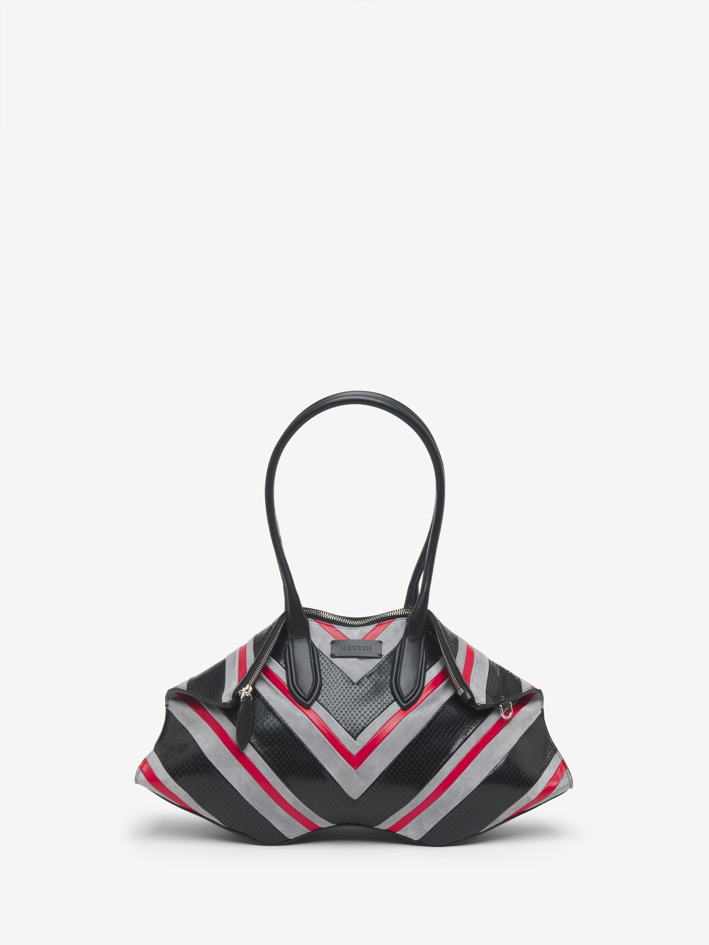 Women's Manta Bag in Multicolor in Calf Leather | Alexander McQueen - image 1