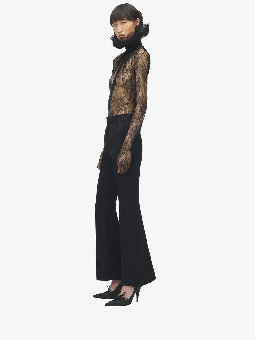 Floral Lace Top | Alexander McQueen - image 3