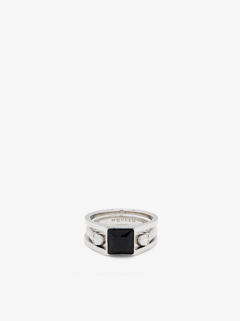 Twin Skull Ring
