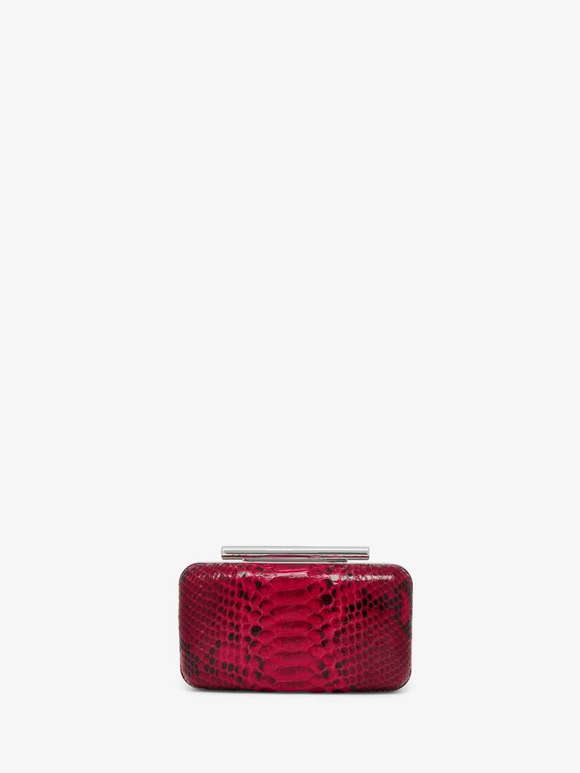 McQueen T-Bar Box Clutch