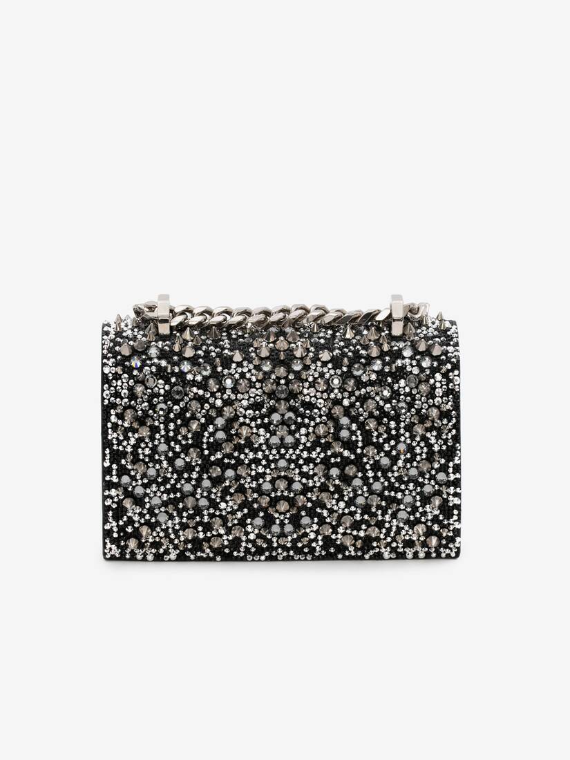Borsa Jewelled Satchel Mini con cristalli | Alexander McQueen - image 3