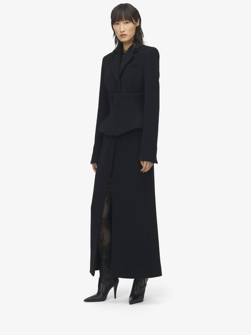 Wool Cashmere Long Coat