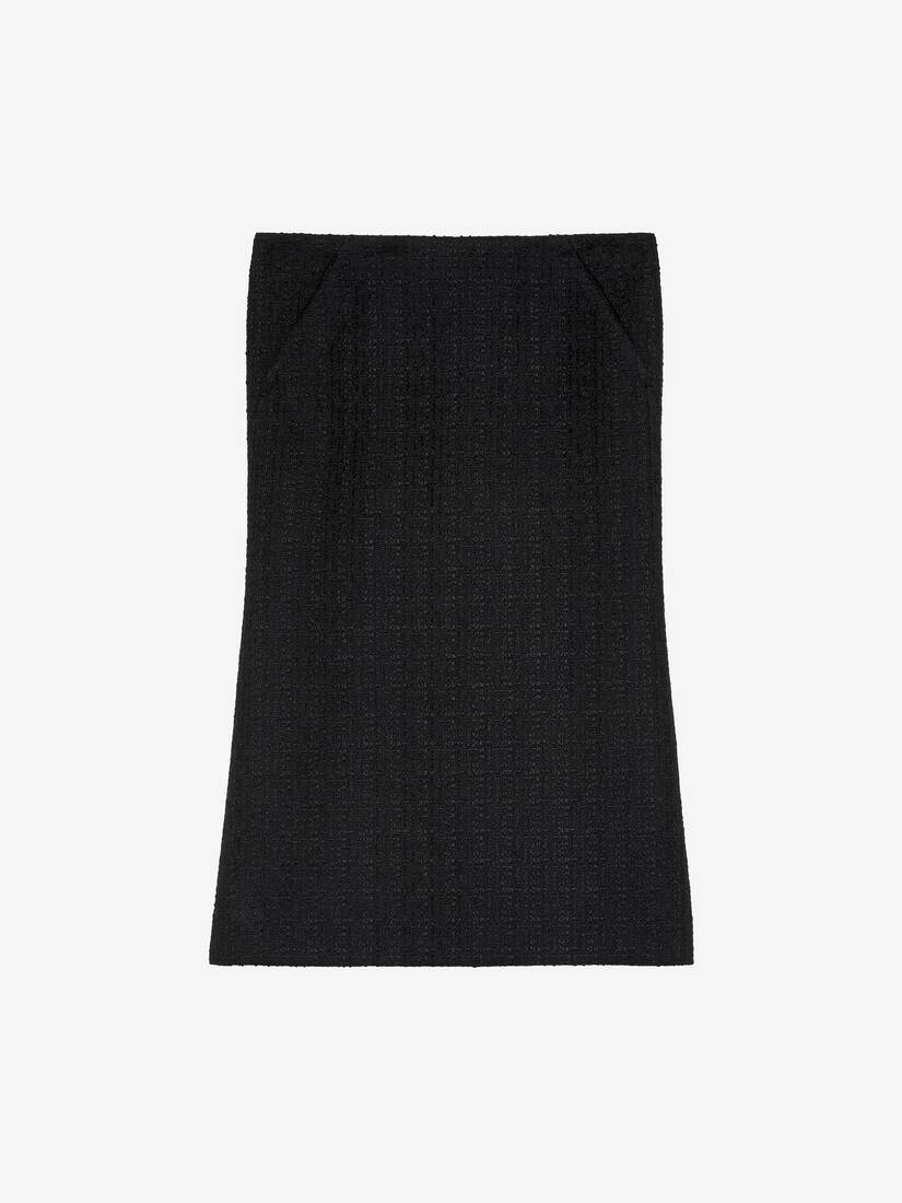 Light Tweed Bumster Skirt | Alexander McQueen - image 1