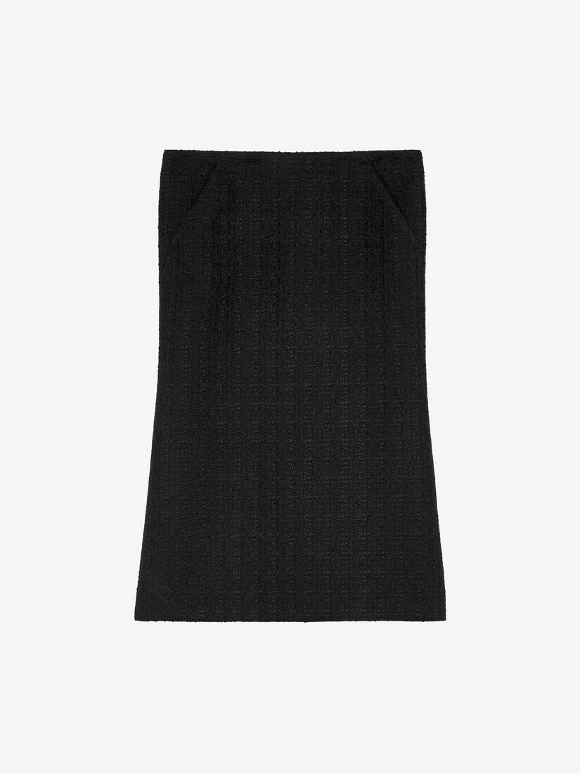 Light Tweed Bumster Skirt | Alexander McQueen - image 1