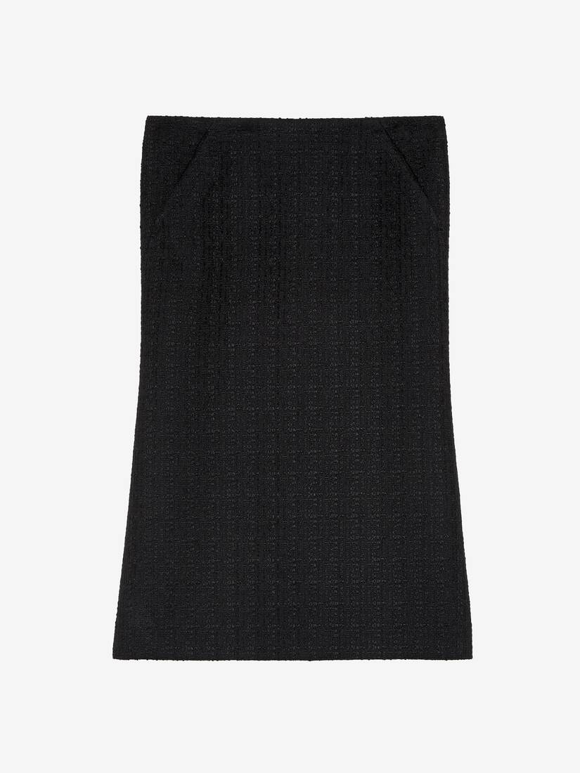 Light Tweed Bumster Skirt | Alexander McQueen - image 1