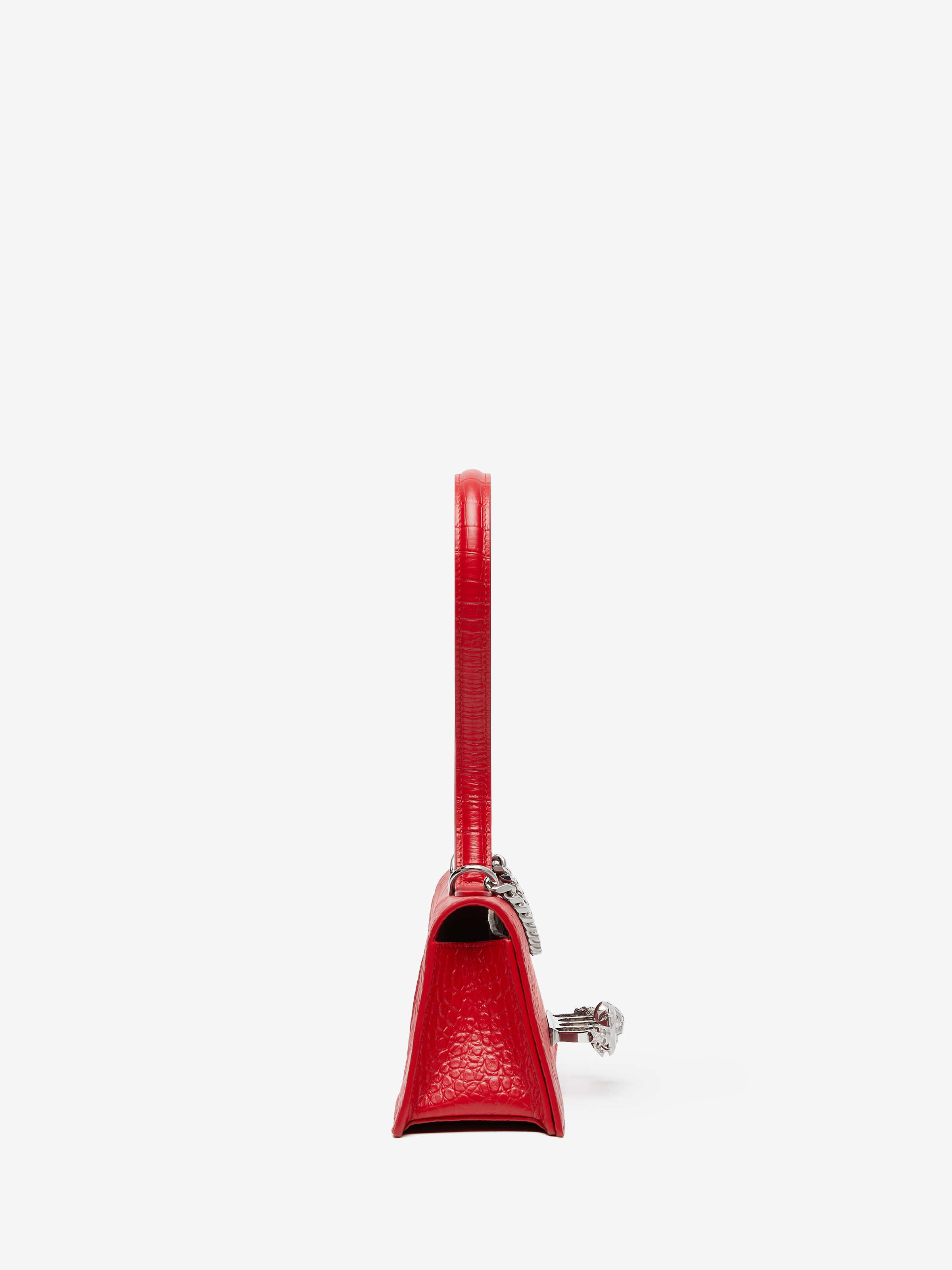 Women's Jewelled in Red in Calf Leather | Alexander McQueen - image 3