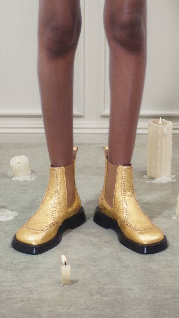 Gold Boots 