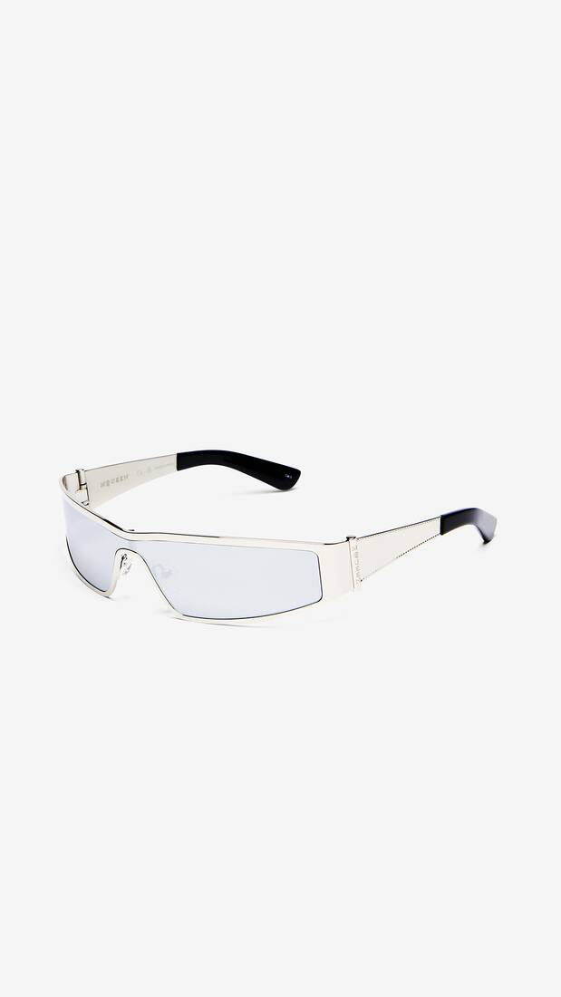 Y2K sunglasses in silver