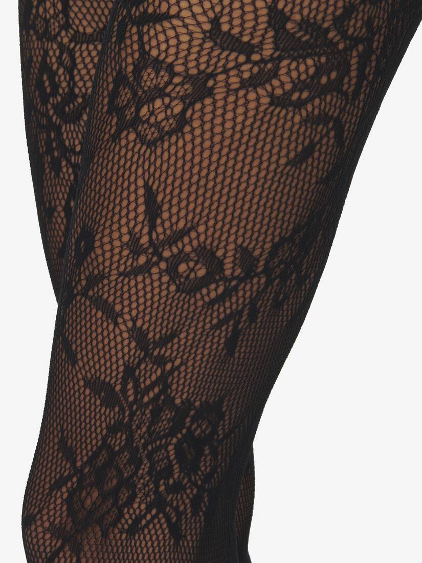 Floral Lace Tights