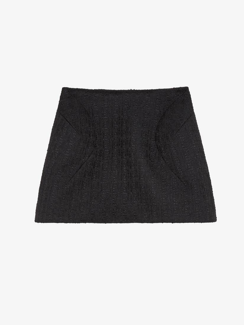 Light Tweed Mini Skirt | Alexander McQueen - image 1
