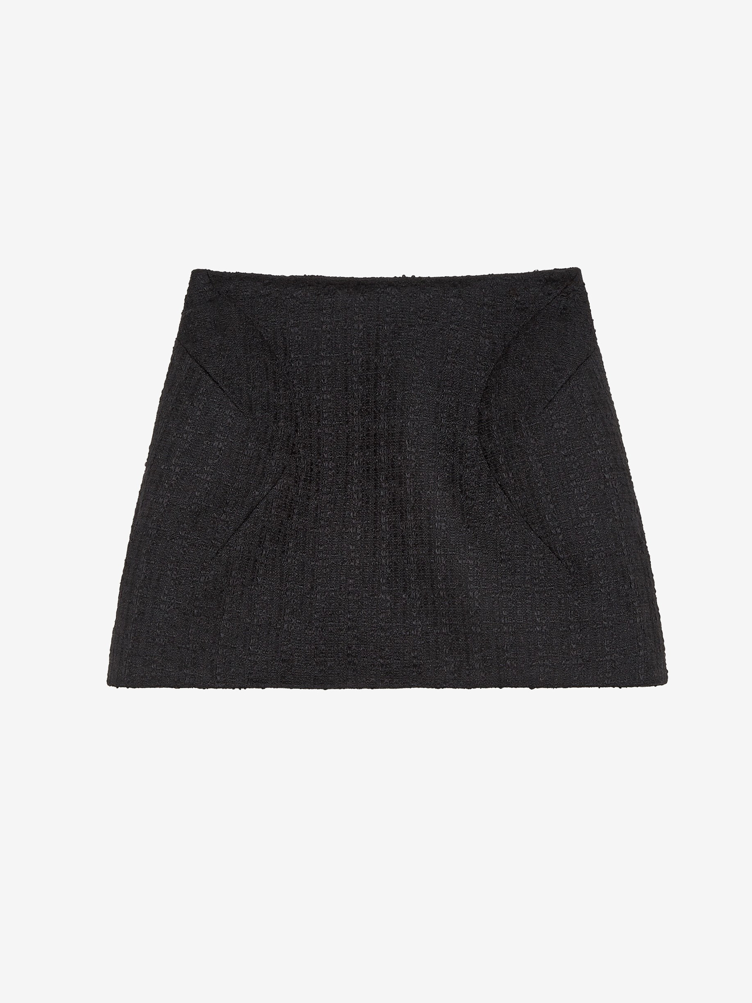Light Tweed Mini Skirt