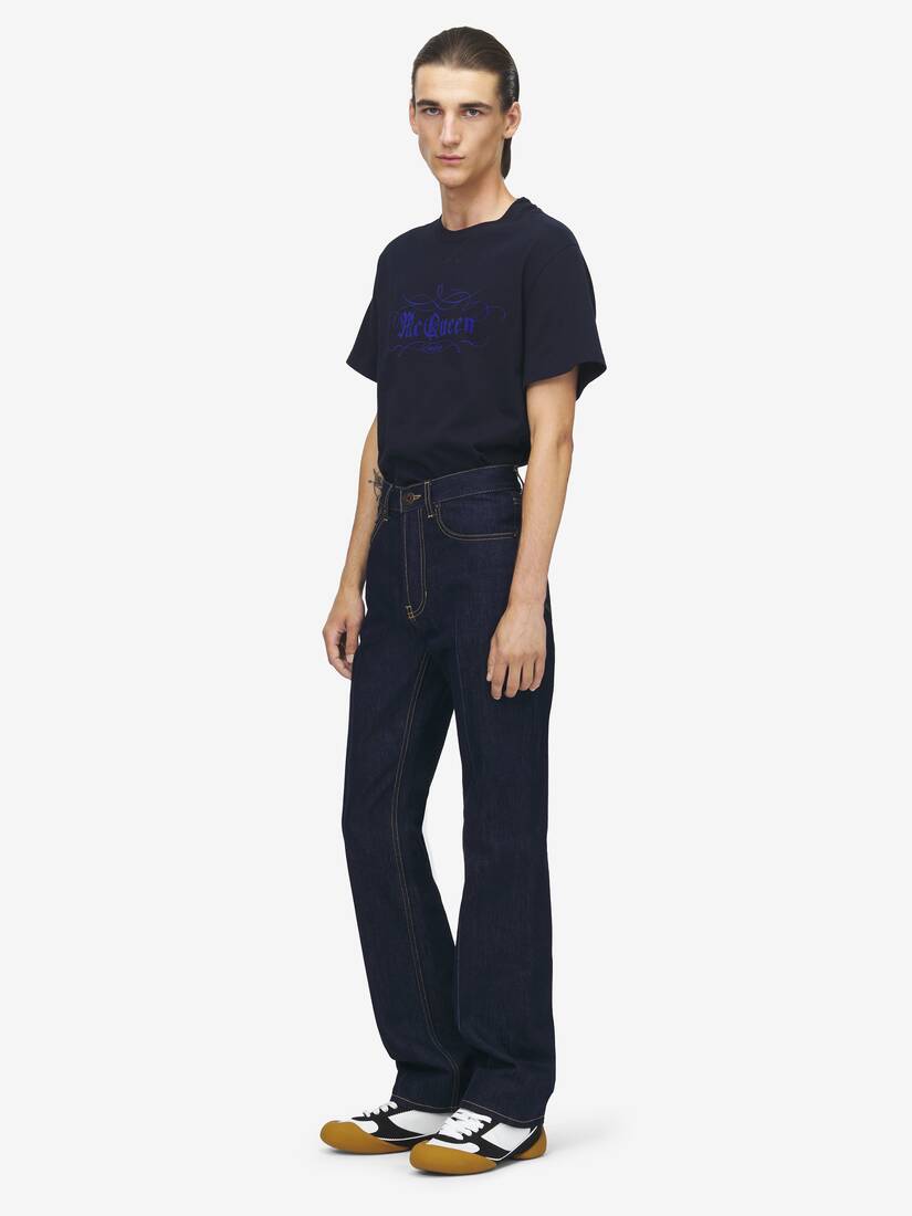 Schmale Denim-Jeans | Alexander McQueen - image 3
